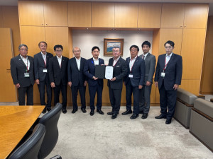 本庄地域定住自立圏（本庄市、美里町、神川町、上里町）が、国に「防災庁」設置に関する要望書を提出