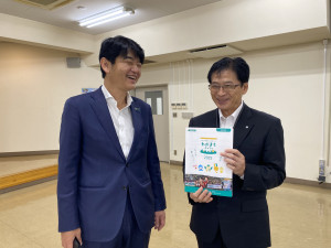 美里町×明治安田生命保険「包括連携協定」調印式